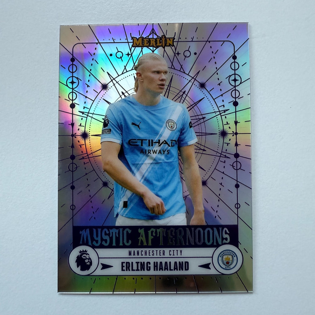 Topps Merlin Premier League 2026 Erling Haaland Mystic Afternoons MA-13 Man City