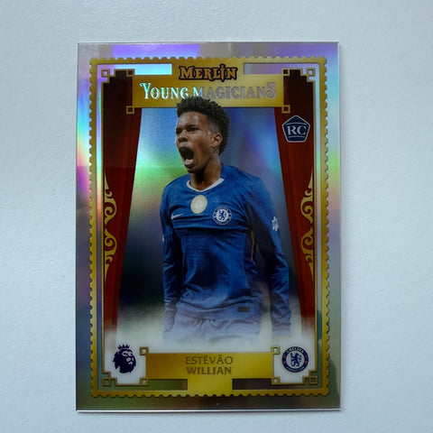 Topps Merlin Premier League 2026 Estevao Willian Young Magicians RC