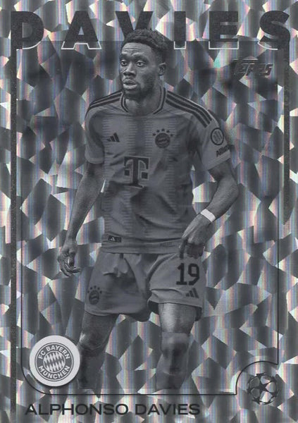 Topps UCC Flagship 2024/25 Alphonso Davies Parallel UEFA Club Card 38/150