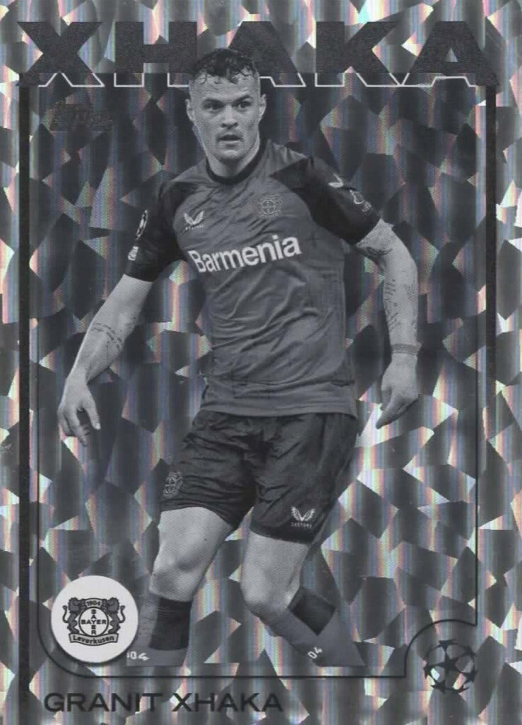 Topps UCC Flagship 2024/25 Granit Xhaka Parallel UEFA Club Card /150