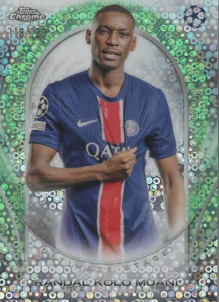 Topps UCC Flagship 2024/25 Randal Kolo Muani Ultimate Stage Parallel 118/199
