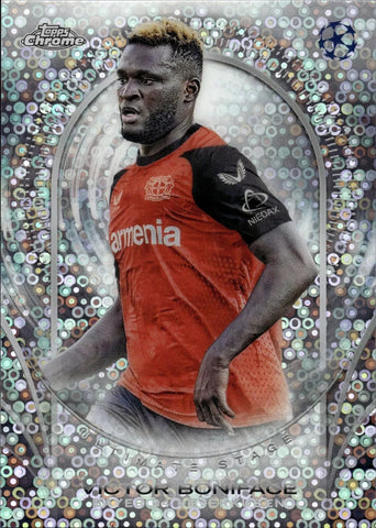 Topps UCC Flagship 2024/25 Victor Boniface Ultimate Stage UEFA Club Card