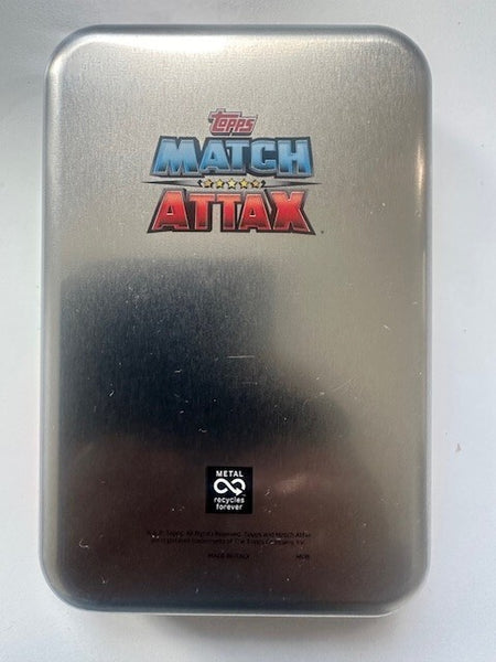 Topps Match Attax Euro 2024 Red Trading Card Storage Collector Mega *Empty Tin*