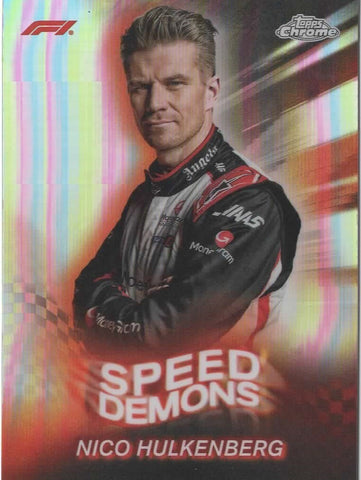 Topps Chrome Formula 1 2024 Speed Demon Nico Hulkenberg Moneygram Haas Team