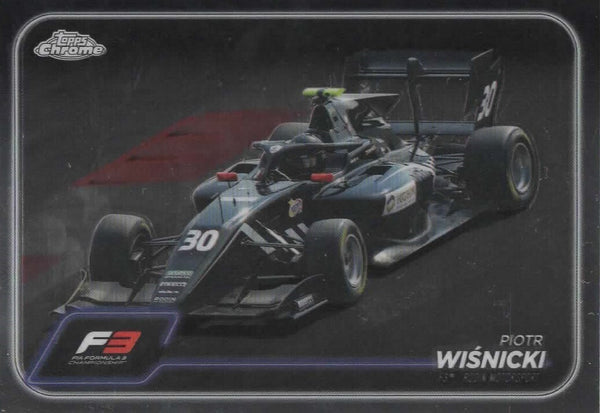 Topps Chrome Formula 1 2024 Piotr Wisnicki F3 Rodin Motorsport Card