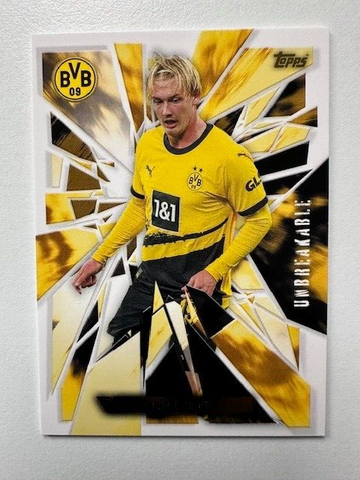 Topps Vernissage Borussia Dortmund 2023/24 Julian Brandt Unbreakable Card No.19