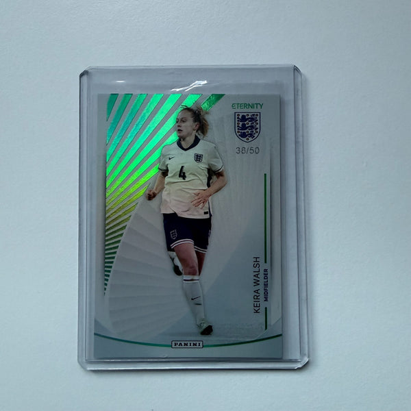 Panini Eternity Lionesses 2025 Keira Walsh England Base Green Numbered Card /50
