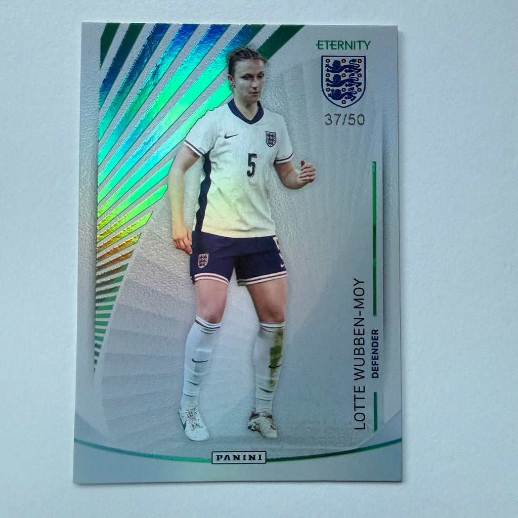 Panini Eternity Lionesses 2025 Lotte Wubben-Moy England Base Green Numbered /50