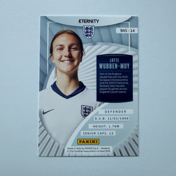 Panini Eternity Lionesses 2025 Lotte Wubben-Moy England Base Green Numbered /50