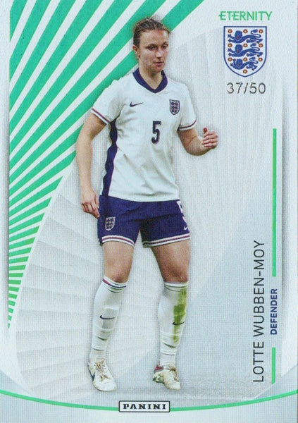 Panini Eternity Lionesses 2025 Lotte Wubben-Moy England Base Green Numbered /50