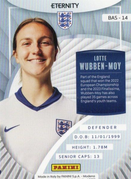 Panini Eternity Lionesses 2025 Lotte Wubben-Moy England Base Green Numbered /50