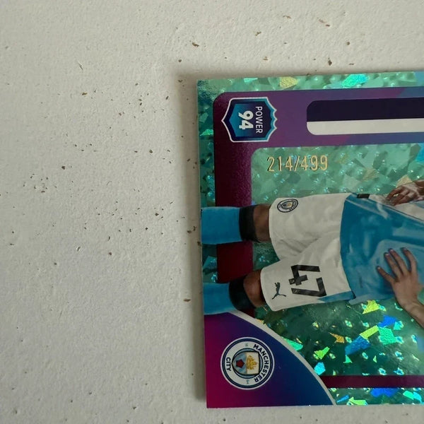 Topps Premier League 25/26 2026 Phil Foden Manchester City Green Card /499