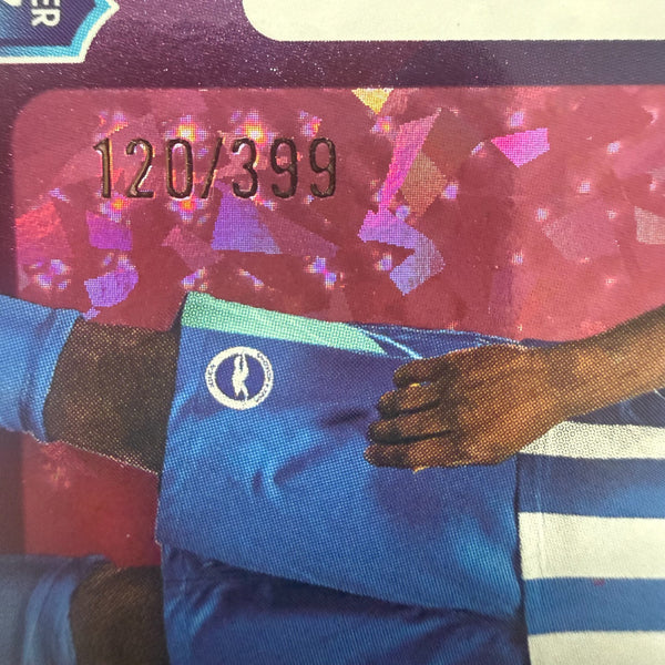 Topps Premier League 25/26 Carlos Baleba Brighton Pink Parallel Card /399