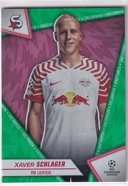 Topps Superstars 2024 23/24 Xaver Schlager RB Leipzig Uncommon Card #133