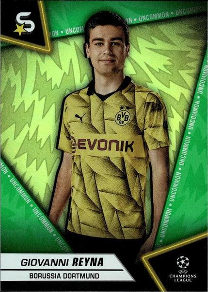 Topps Superstars 2024 23/24 Giovanni Reyna Borussia Dortmund Uncommon Card #29