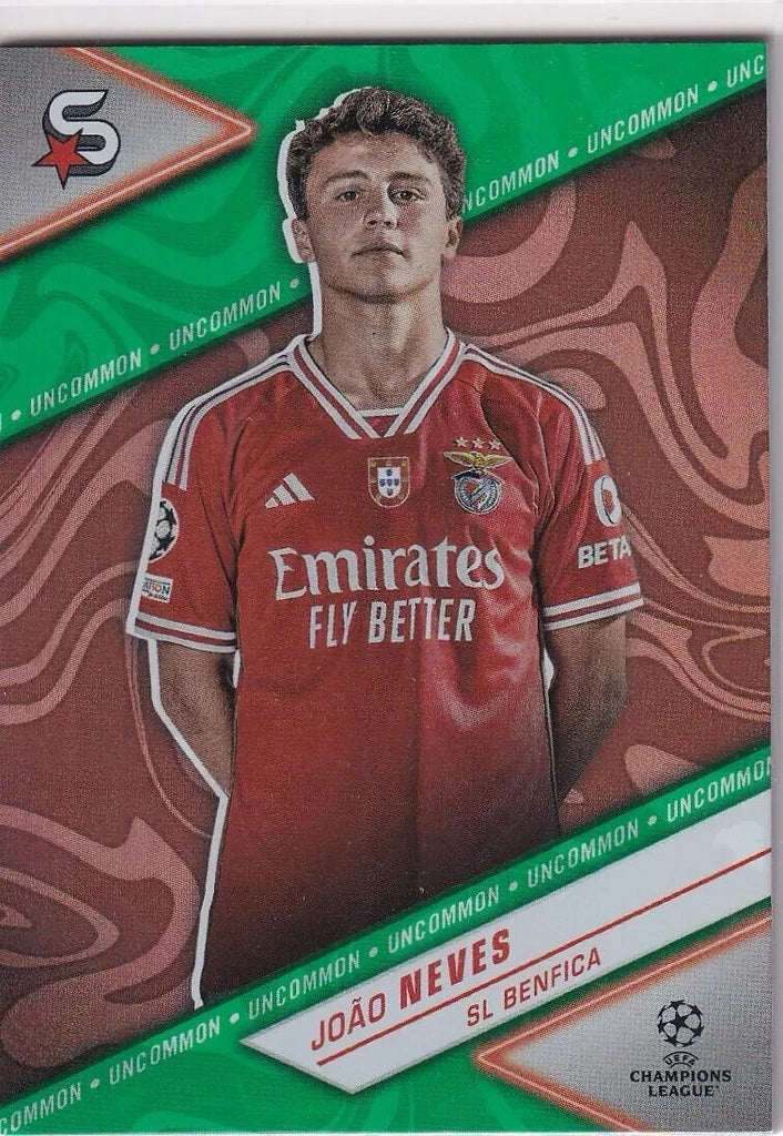 Topps Superstars 2024 23/24 Joao Neves Benfica Uncommon Card #178