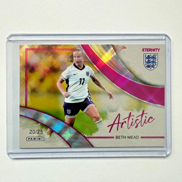 Panini Eternity 2025 Beth Mead Artistic Magenta /25 Lionesses England Card