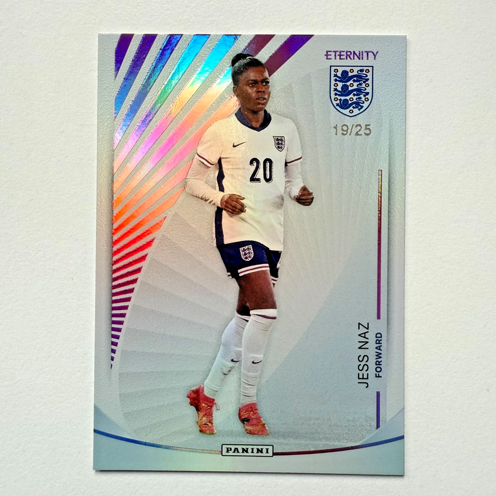 Panini Eternity 2025 Jess Naz Tottenham Base Magenta /25 Lionesses England Card