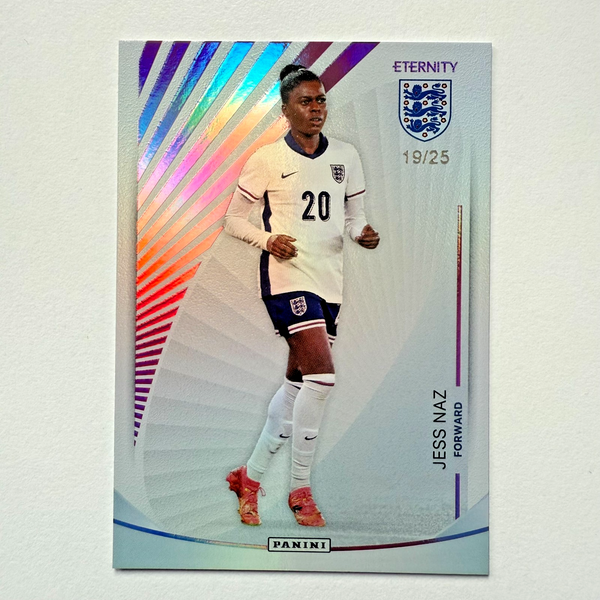 Panini Eternity 2025 Jess Naz Tottenham Base Magenta /25 Lionesses England Card