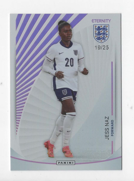 Panini Eternity 2025 Jess Naz Tottenham Base Magenta /25 Lionesses England Card