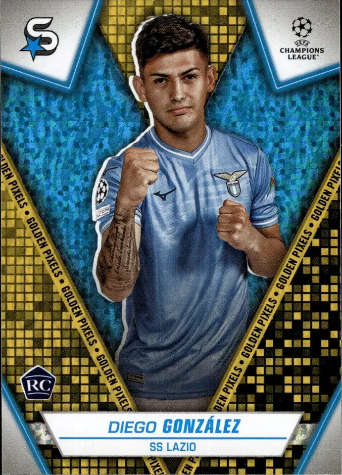 Topps Superstars 2024 23/24 Diego Gonzalez Lazio Golden Pixels Card #152