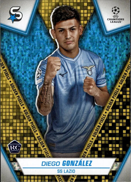 Topps Superstars 2024 23/24 Diego Gonzalez Lazio Golden Pixels Card #152