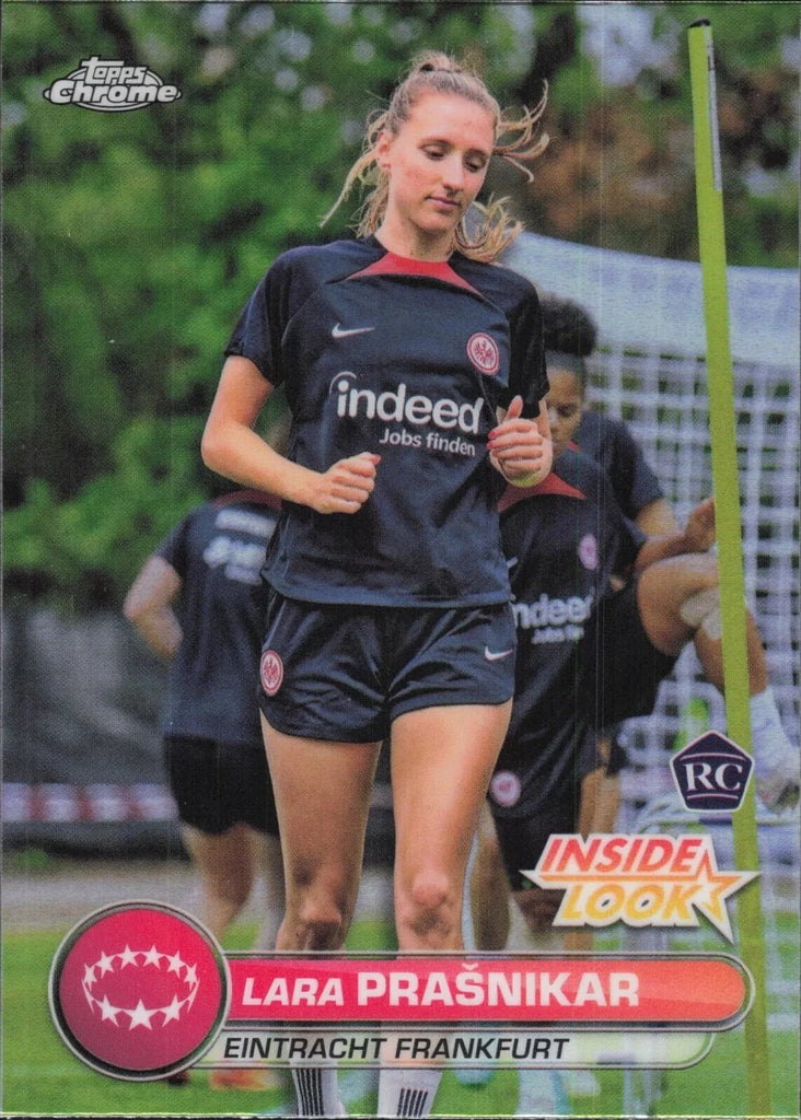 Topps Womens Chrome 2023-2024 Lara Prasnikar Eintracht Frankfurt Inside Look