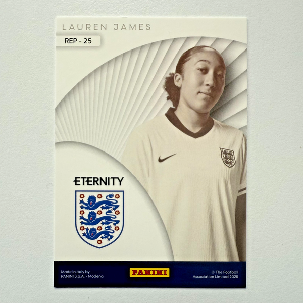 Panini Eternity 2025 Lauren James Represent Magenta /25 Lionesses Card