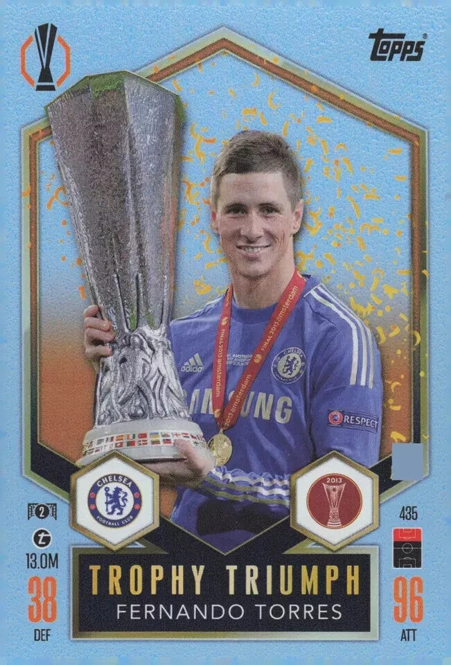 Topps Match Attax 2024/2025 24/25 Fernando Torres Trophy Triumph Chelsea #435