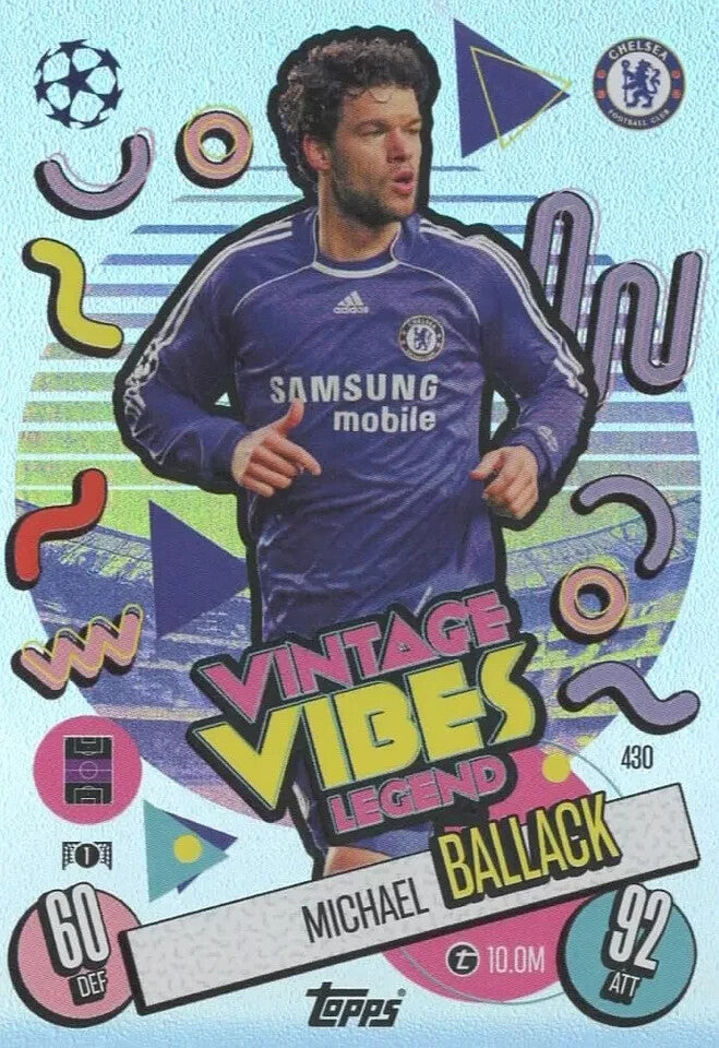 Topps Match Attax 2024/2025 24/25 Michael Ballack Vintage Vibes Legend Chelsea