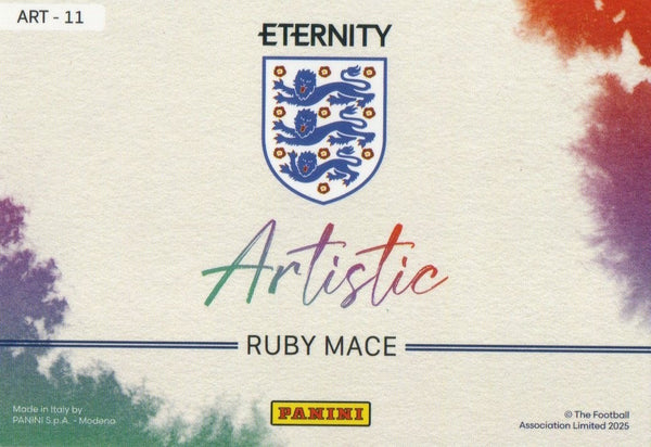 Panini Eternity Lionesses 2025 Ruby Mace England Artistic Green Numbered /50