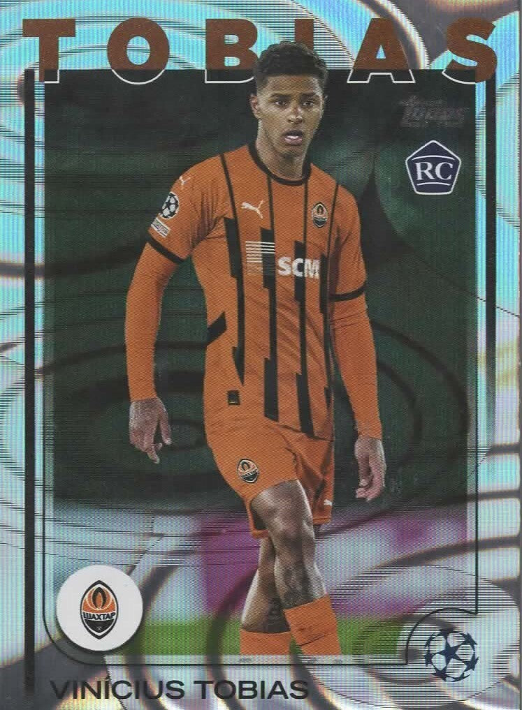 Topps UCC Flagship 2024/25 Vinicius Tobias Flowfractor Parallel Card #267