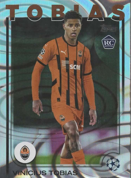 Topps UCC Flagship 2024/25 Vinicius Tobias Flowfractor Parallel Card #267