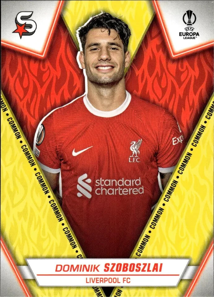 Topps Superstars 2024 23/24 Dominik Szoboszlai Liverpool Common Trading Card