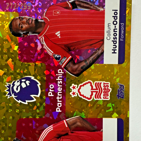 Topps Premier League 25/26 Aina Hudson-Odoi Pro Partnership Yellow /299