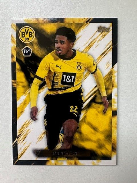 Topps Vernissage 2023/24 Ian Maatsen No.22 Borussia Dortmund Bundesliga Card