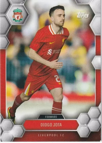 Topps Liverpool Fan Set 2024-25 Diogo Jota Base Card