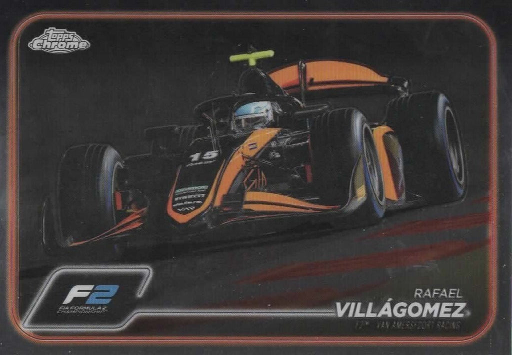 Topps Chrome Formula 1 2024 Rafael Villagomez  F2 Van Amersfoort Racing Card