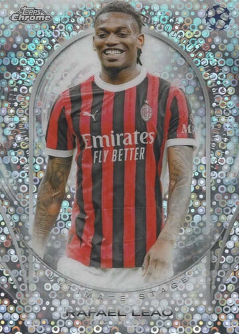 Topps UCC Flagship 2024/25 Rafael Leao Ultimate Stage AC Milan Card