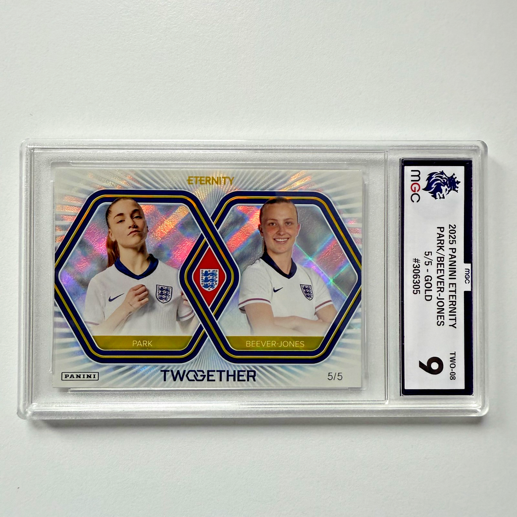 Panini Eternity Lionesses 2025 Park Beever-Jones Twogether 5/5 MGC 9 Bookend