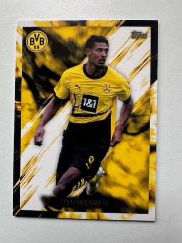 Topps Vernissage Borussia Dortmund 2023/24 Sebastien Haller Base Card - No.9