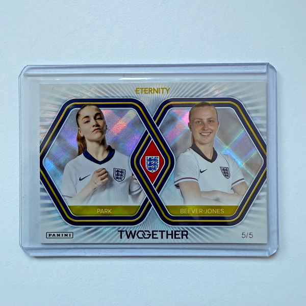 Panini Eternity Lionesses 2025 Park Beever-Jones Twogether 5/5 MGC 9 Bookend