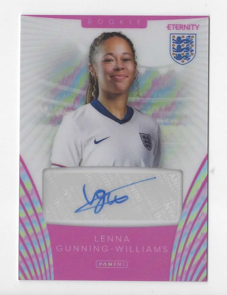 Panini Eternity Lionesses 2025 Lenna Gunning-Williams Auto /20 Rookie MGC 9