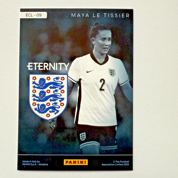 Panini Eternity Lionesses 2025 Maya Le Tissier England Eclipse Magenta Card /25