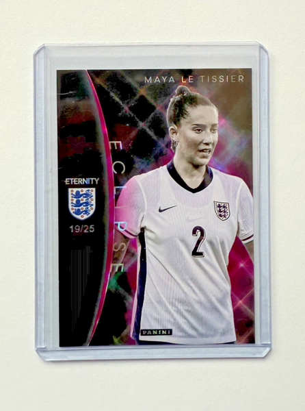 Panini Eternity Lionesses 2025 Maya Le Tissier England Eclipse Magenta Card /25