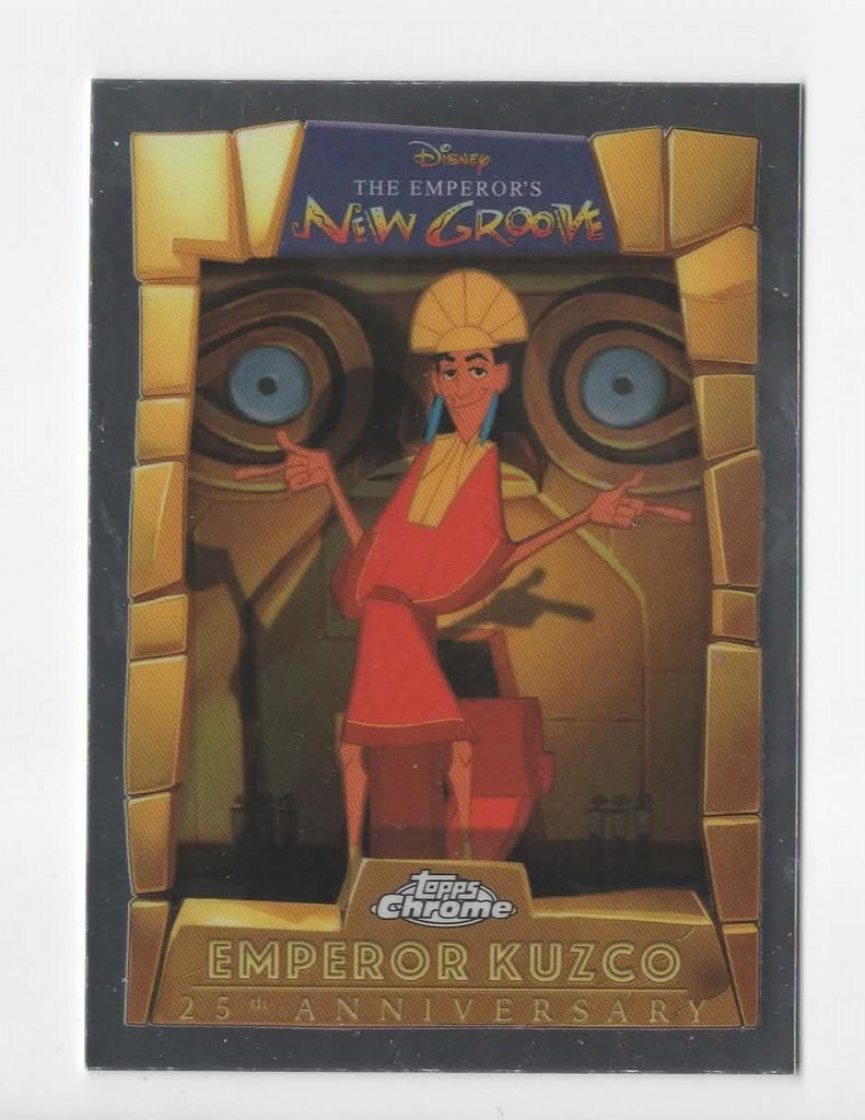 Topps Disney Chrome 2025 The Emperor's New Groove Emperor Kuzco Card