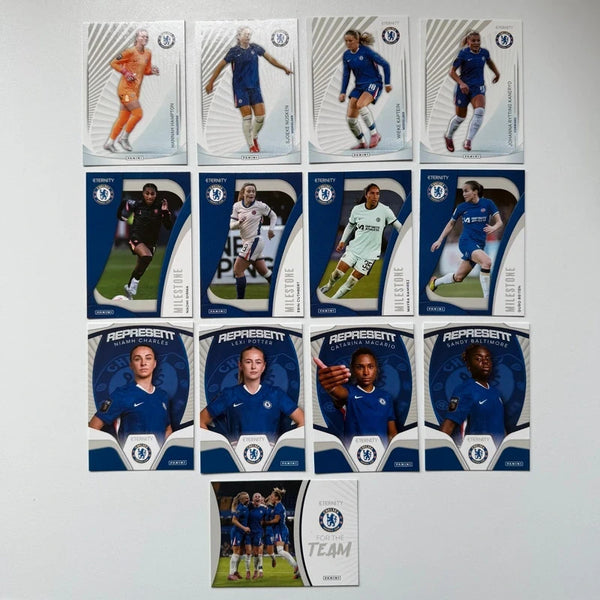 13x Panini WSL Eternity 2025/26 Chelsea Bundle Card Set