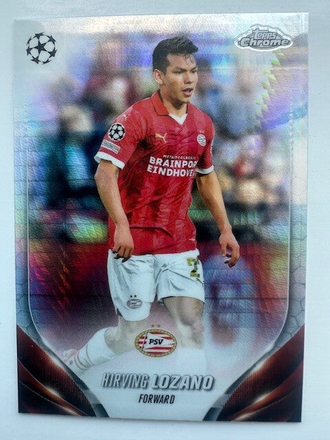 Topps Chrome Hobby UCC Club Competitions 2023/24 Hirving Lozano PSV Prizm