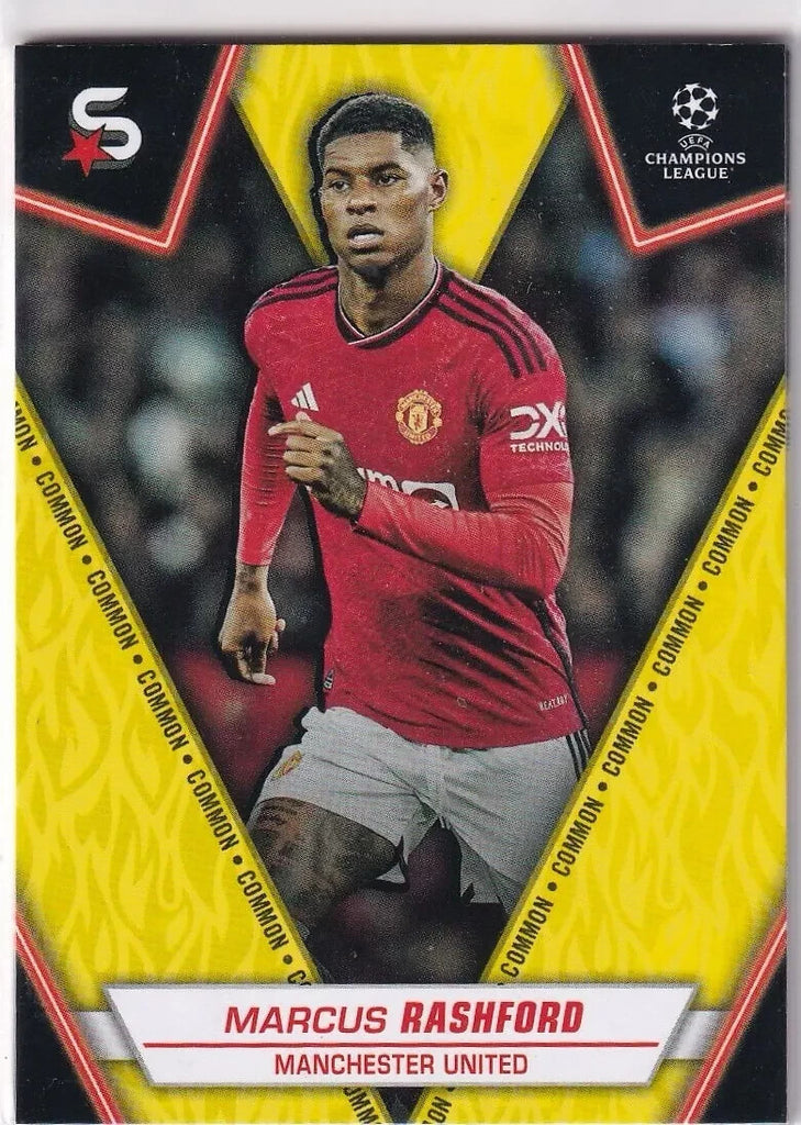 Topps Superstars 2024 23/24 Marcus Rashford Manchester United Common Card #98