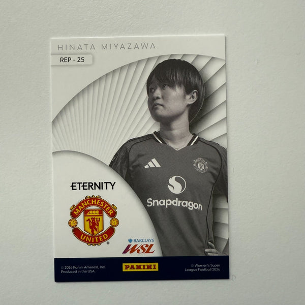 Panini Eternity WSL 25/26 Hinata Miyazawa Represent Gold /5 Manchester United